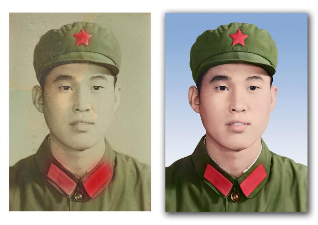 松潘破损照片修复-18